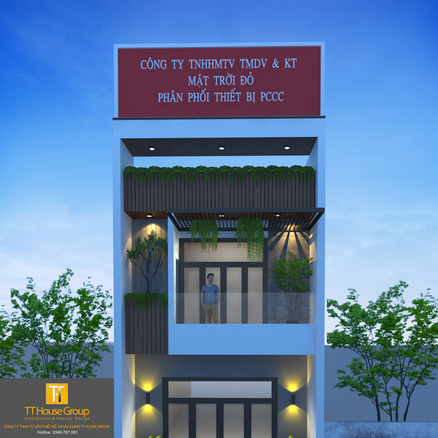 NHÀ Ở KẾT HỢP VĂN PHÒNG LÀM VIỆC